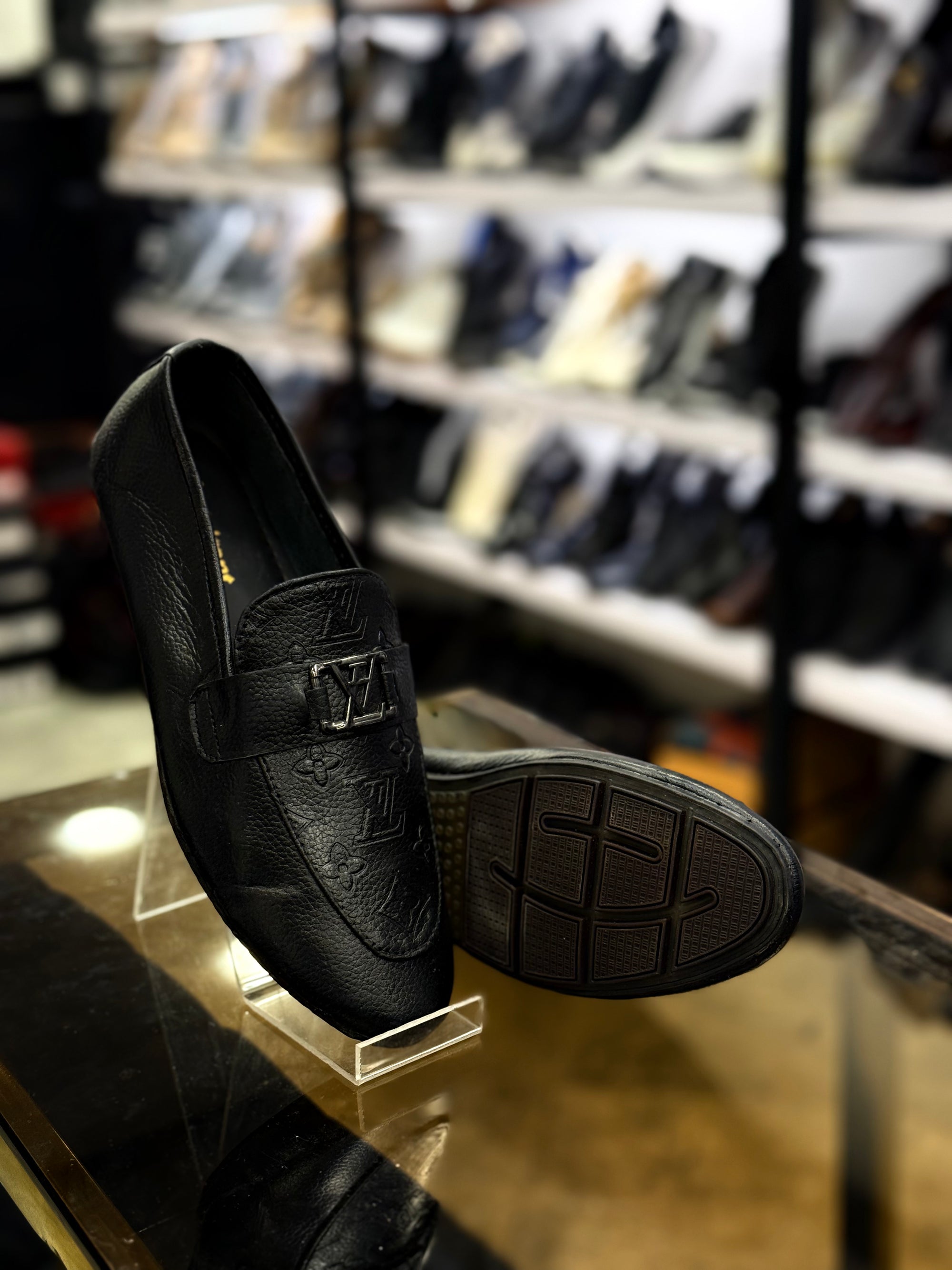LV BLACK POCKET LOAFER