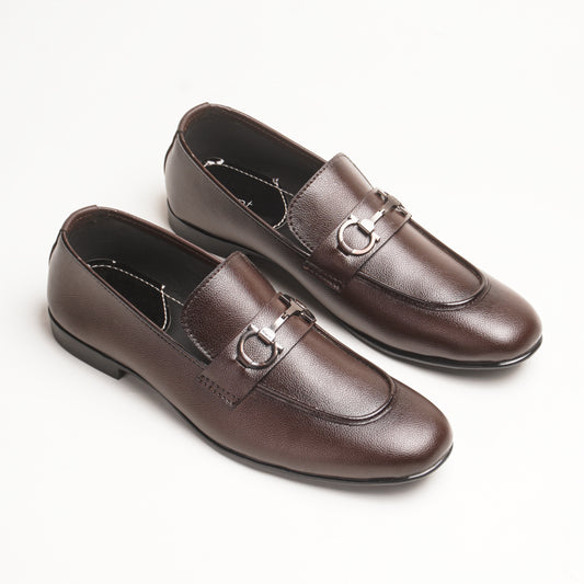 Matte Pure Leather Formals- BROWN