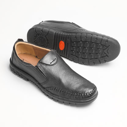 Executive Casual COW Leather Shoes - Black