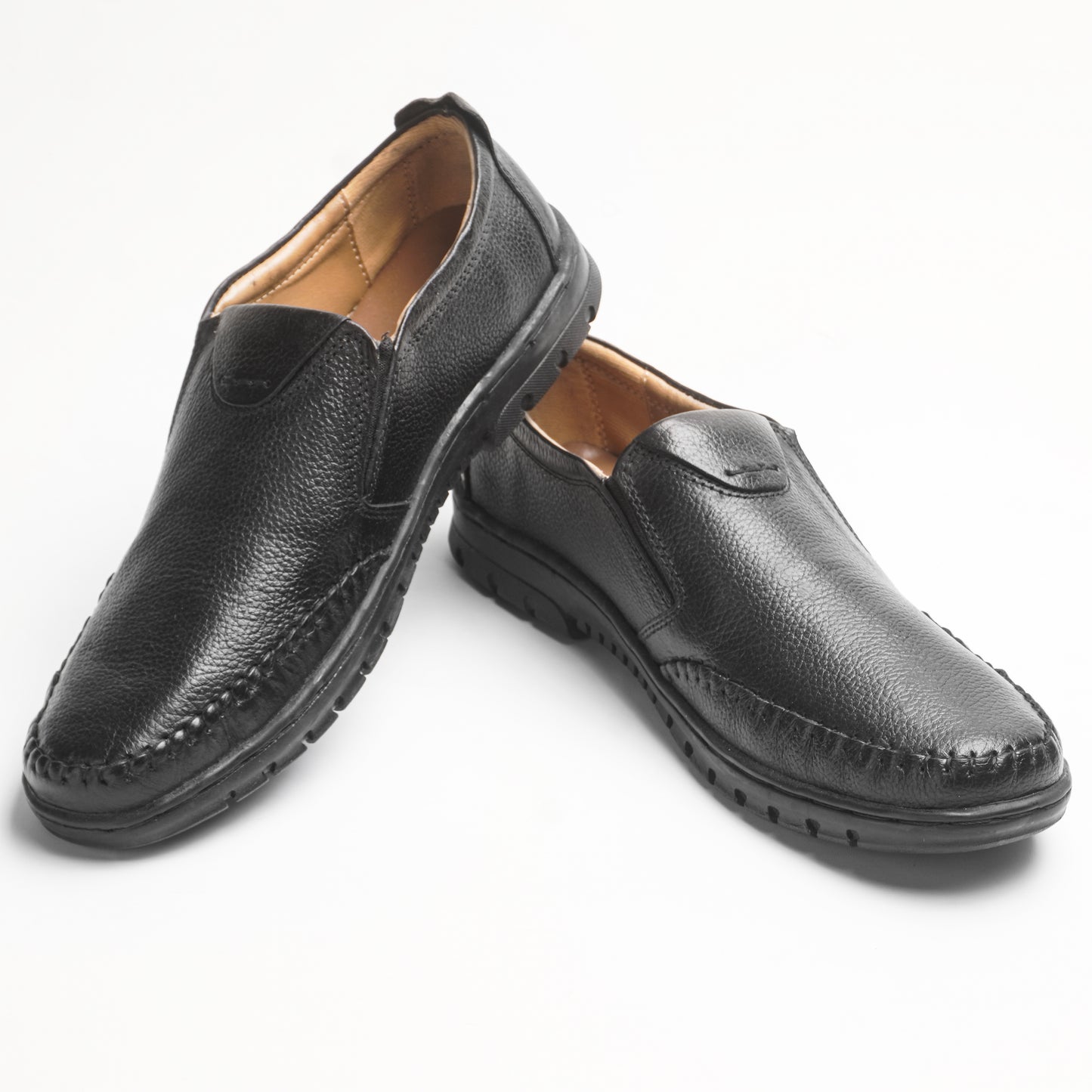 Executive Casual COW Leather Shoes - Black